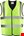 INUTEQ BODYCOOL 2BSAFE koelvest geel - maat XL