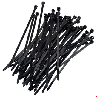 bundelbanden 198 x 4.5mm (100x) Ty-Fit zwart