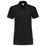 Tricorp Casual 201006 Dames fitted poloshirt Zwart maat 3XL