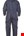 Hydrowear Regenoverall Urk grijs - maat L
