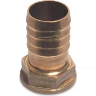 Slangpilaar - zeskant - binnendraad x slangtule - 1/2" x 13 mm