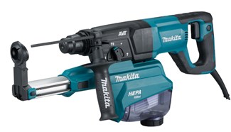 Makita combihamer 230V - HR2663 - SDS plus - 2.2J - 800W - met stofafzuigunit - in koffer