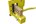 Orit gevelsteenknipper - Quattro-Quattro - 4 formaten - B75 mm - H90-120 mm - geel