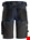 Snickers Workwear stretch korte broek - 6143 - donkerblauw/zwart - maat 54