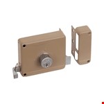 Yale 634.60 oplegslot met vaste buitencilinder doornmaat 60 mm - draairichting 1 = DIN Ls