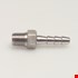 Slangpilaar - zeskant - buitendraad x slangtule - 1/4" x 9 mm
