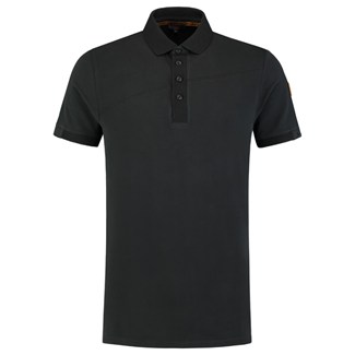 Tricorp Premium 204002 Naden Heren poloshirt Zwart L