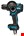 Makita accu boor-/schroefmachine - DDF486Z - 18V - excl. accu en lader - in doos