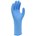 Showa 7585PF 100% nitril wegwerphandschoen (50x) blauw maat S