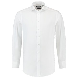 Tricorp heren overhemd Oxford slim-fit - Corporate - 705007 - wit - maat 41/5