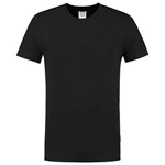 Tricorp T-shirt fitted - Casual - 101004 - zwart - maat 128