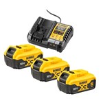 DeWALT DCB1104P3-QW 18V XR accu starterpack (3x5.0Ah accu+multilader)