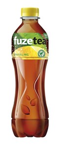 Fuze Tea Sparkling black tea - petfles 400 ml
