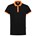 Tricorp Casual 201002 Bi-Color unisex poloshirt Zwart Oranje L