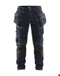 Blåkläder X1900 werkbroek denim stretch blauw/zwart maat 58