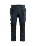 Blåkläder 1750 werkbroek stretch blauw/zwart maat 48