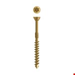 Dynaplus glaslatschroef [200x] - AR-BRONZE - platkop-75° - TX-15 - 3.5x30/18mm