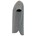 Tricorp T-Shirt V-hals heren - Premium - 104003 - steen grijs - L