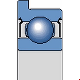 SKF Groefkogellager rvs w 638/4 r-2z