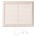 Nedco schuifrooster luxe 250 x 200 mm wit met koord