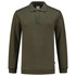 Tricorp polosweater - Casual - boord - legergroen - 5XL - 301005