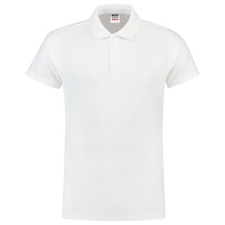Tricorp Casual 201005 Slim-Fit Heren poloshirt Wit 4XL