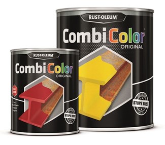 Rust-Oleum deklaag - CombiColor® - koolzaad geel - hoogglans - 0.75l - blik