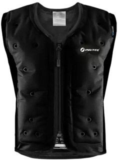 INUTEQ DRY BODYCOOL SMART VALVE koelvest zwart - maat L
