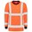 Tricorp 103002 T-Shirt RWS Birdseye lange mouw - Fluor Oranje - maat 5XL