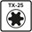 Ivana 56753 schroefbit [5x] - TX-25 - 1/4"x25mm