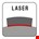 Carat Dustec Laser droogboor - 152x340mm x M16