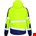 Opsial Softshell jas geel-marineblauw High-Visibility - maat 3XL