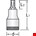 GEDORE dopsleutel-schroevendraaier - 3/4" - TORX - T80
