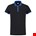 Tricorp Casual 201002 Bi-color unisex poloshirt Marine blauw Koningsblauw M