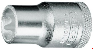 GEDORE dopsleutel - 1/2" - TORX - E18