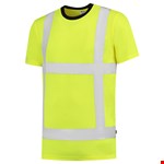 Tricorp 103005 T-shirt RWS Birdseye - fluor yellow - maat 3XL