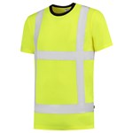 Tricorp t-shirt - RWS - birdseye - fluor yellow - maat 3XL