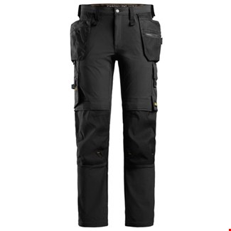 Snickers Workwear 6271 Full Stretch Werkbroek met holsterzakken zwart - maat 46