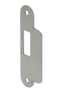 Nemef sluitplaat afgerond P649/47 RVS korte lip - links/rechts