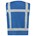 Tricorp Reflectievest 453014 - Fluor Royalblue - maat 5XL