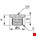 Legris - plug met binnenzeskant en kraag - M16X1.5 - 0202 75 00