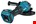 Makita haakse accu slijpmachine - GA037GZ04 - 40V Max - 180mm - excl. accu en lader - met veiligheidsschakelaar - in doos