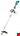 Makita accu combisysteem - DUX18ZX1 - 18V - incl. bosmaaier opzetstuk (draadkop) en draagtas - excl. accu en lader - in doos