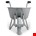 Matador kruiwagen - EasyRider 80L - M-115-CT - met lekvrije band