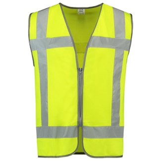Tricorp veiligheidsvest - RWS - rits - fluor geel - maat XL-XXL - 453019