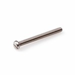Hoenderdaal metaalschroef [500x] - RVS-A2 - cillinder kop - zaagsnede - M4x12mm