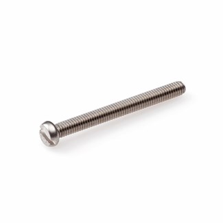 Hoenderdaal metaalschroef [500x] - RVS-A2 - cillinder kop - zaagsnede - M4x12mm
