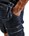 Blåkläder X1900 short denim stretch blauw/zwart maat 48