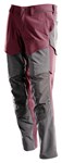 MASCOT Customized Broek kniezak - 22379-311 - bordeaux/steengrijs - 76C58