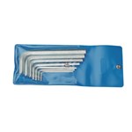 GEDORE haakse inbussleutelset - 42-07 A - 5/64-1/4 inch - 7-delig
